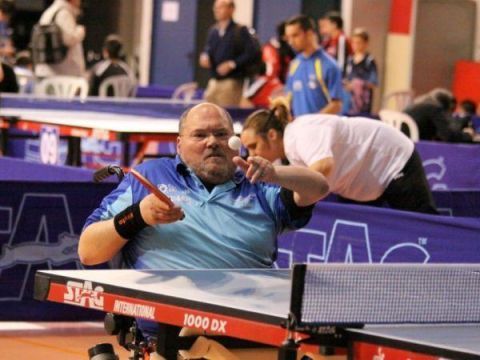Campeonato de España de tenis de mesa para personas con discapacidad física (Fotografía: Íñigo Villacieros)