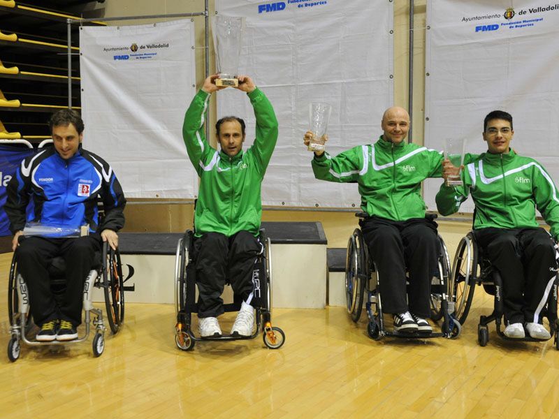 Podios Personas con Discapacidad en categoría Open Silla. (Foto: www.canofotosports.com)