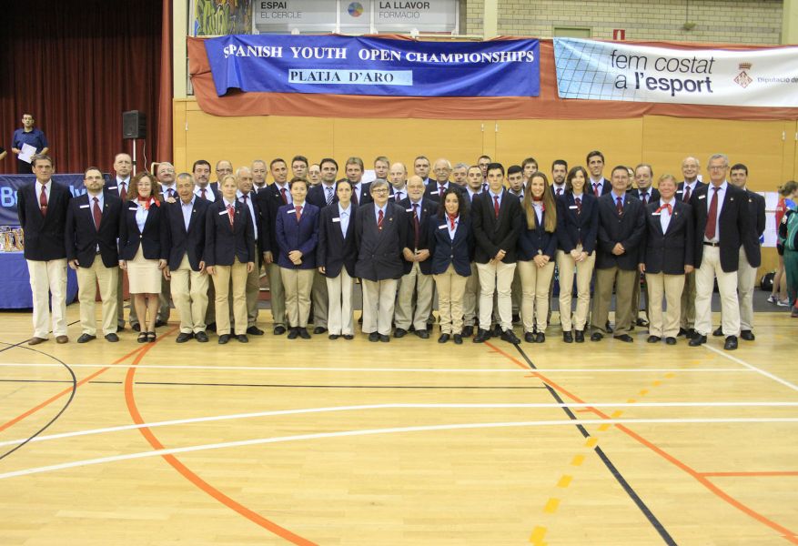 Árbitros participantes en el último SYOC 2015.