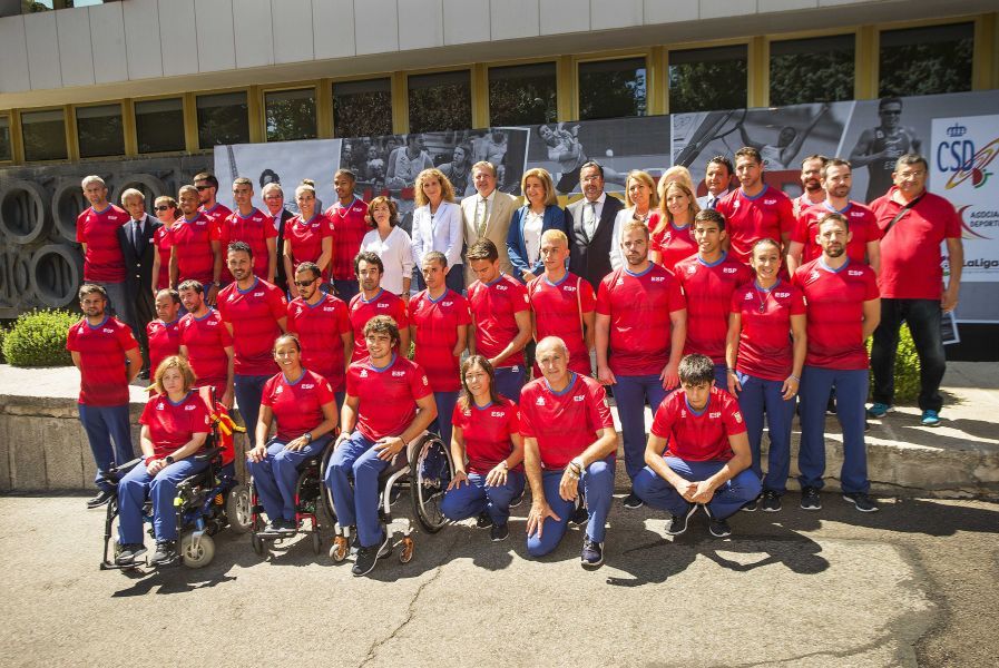Acto de despedida oficial del Comité Paralímpico Español para los Juegos de Rio 2016.