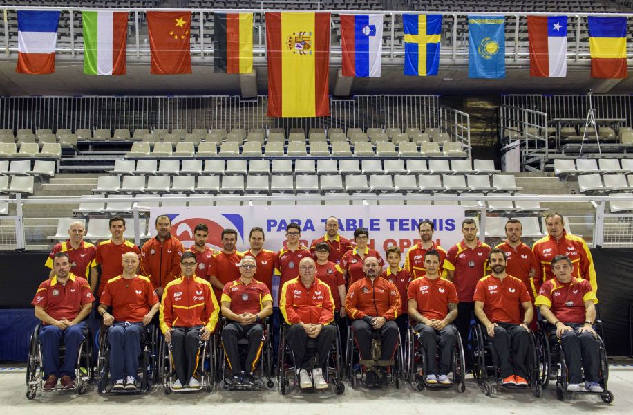 El equipo paralímpico español, preparado para el Spanish Open Factor 40