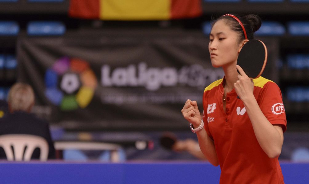 Sofía Xuan Zhang, jugadora de la selección española de tenis de mesa 