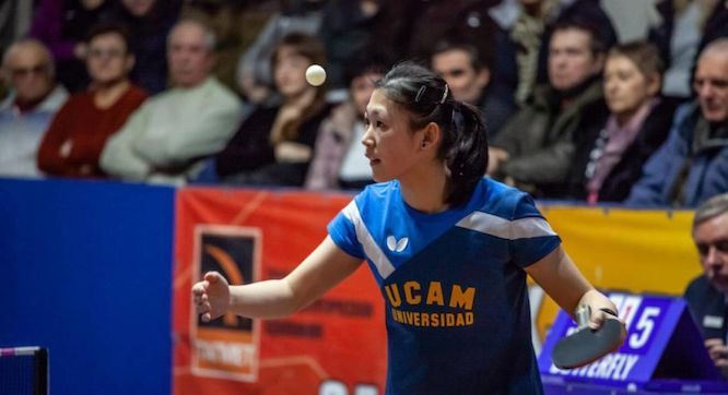María Xiao, jugadora de UCAM Cartagena TM