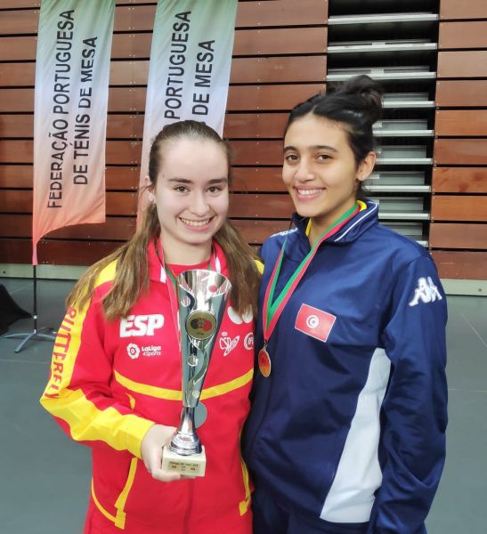 Claudia Canay, plata en el ITTF Junior de Portugal