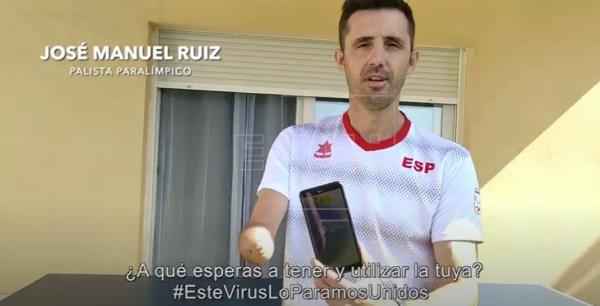 Jose Manuel Ruiz participando en el vídeo del CPE