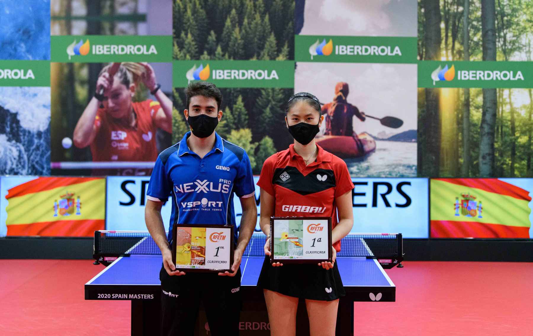 Sofía-Xuan Zhang y Carlos Caballero, campeones del III Spain Masters 2020