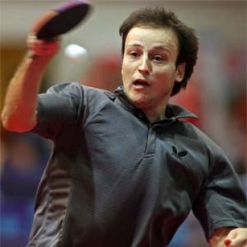 Carlos Machado en Austria. (Foto: Web ITTF, George Diener)
