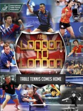 Portada del libro "London to London. Table Tennis Comes Home". (Foto: ITTF)