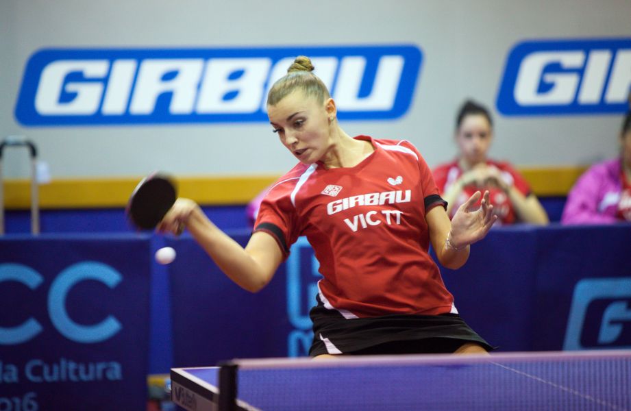 Lea Rakovac, jugadora del Girbau Vic TT. (Foto: David Fajula)