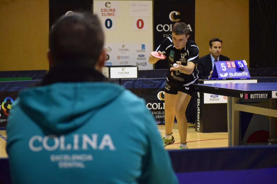 Carlos Vedriel, jugador del Colina Clinic Burgos. (Foto: Álvaro Ochoa)
