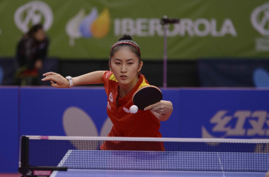 Sofía Xuan Zhang, jugadora de la selección española de tenis de mesa