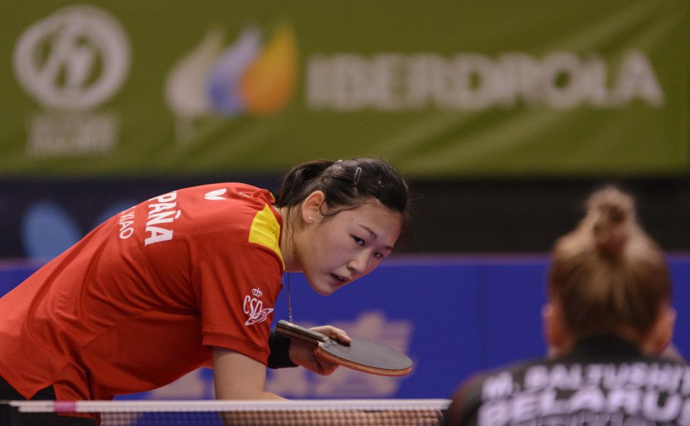 María Xiao disputando el Spanish Open 2017