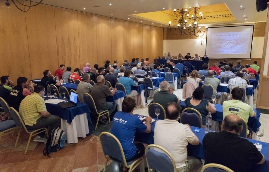 Asamblea General 2018 de la RFETM en los Salones del Hotel Antequera. (Foto: RFETM)