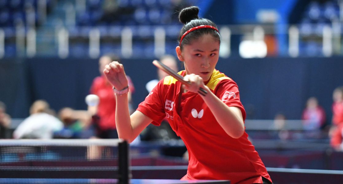 Sofía Xuan Zhang, jugadora de la Selección Española de Tenis de Mesa