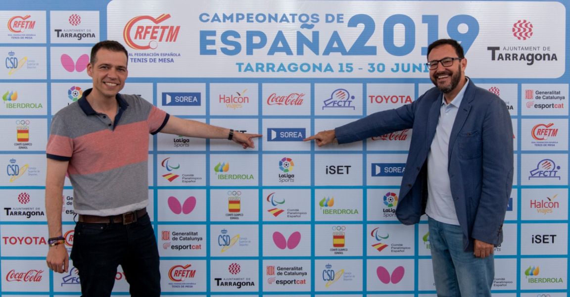 Visita Sorea a los Campeonatos de España de Tenis de Mesa 2019 (Foto: Alvaro Diaz)